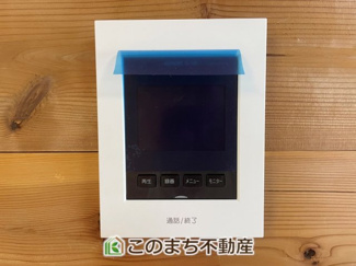 【セキュリティ】 | KEM佐野市葛生西１期中古戸建 | モニター付きインターホン付きで防犯面も安心♪来客者の顔が見えるので、一人暮らしや女性にもおすすめです★