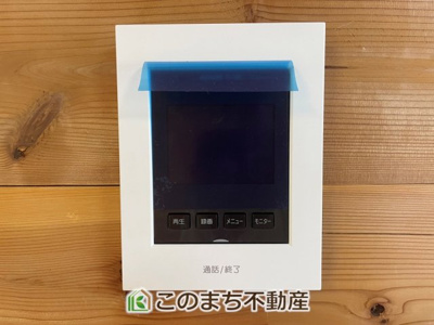 【セキュリティ】 | KEM佐野市葛生西１期中古戸建 | モニター付きインターホン付きで防犯面も安心♪来客者の顔が見えるので、一人暮らしや女性にもおすすめです★