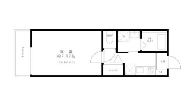 Good Residence新検見川の間取り