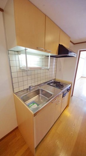 シャテロハイツ弐番館のキッチン|※別部屋参考写真
