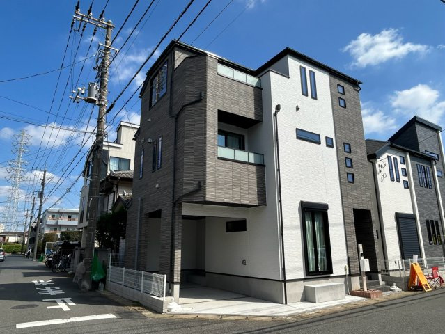 市川市市川南3丁目新築戸建て【全1棟】の外観：施工例|【外観施例】