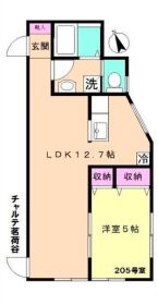チャルテ茗荷谷の間取り