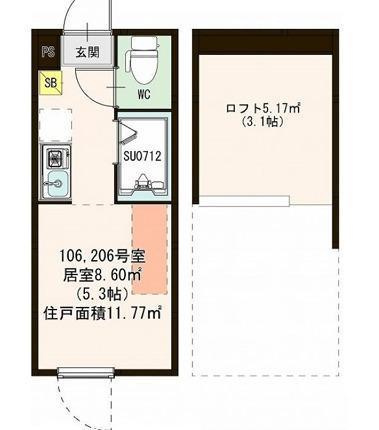 【間取り】 | ハーモニーテラス新高円寺Ⅱ