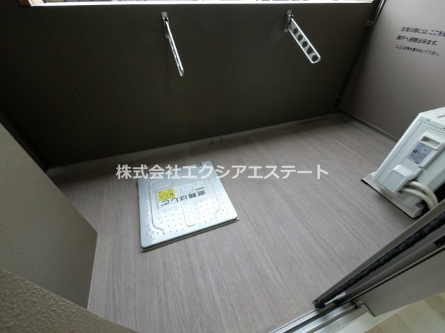 セイワパレス美章園駅前のバルコニー
