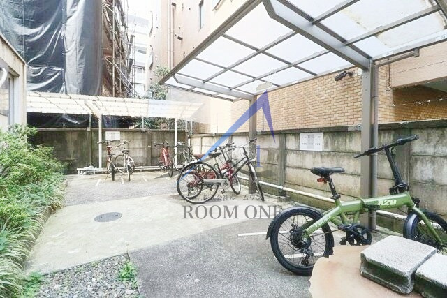 ソフトタウン赤坂のその他共用部分|駐輪場です。