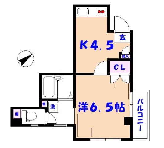 鳥正ビルの間取り