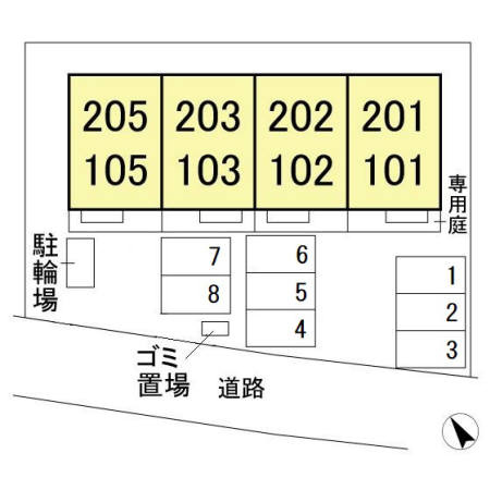 【区画図】 | プチクール