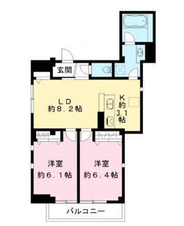 【間取り】 | ココン　ヴェルデ | 間取りです。