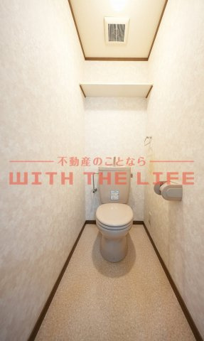 第3コーポ江頭【キャッシュバック対象物件】のトイレ|トイレもきれいです※現状優先