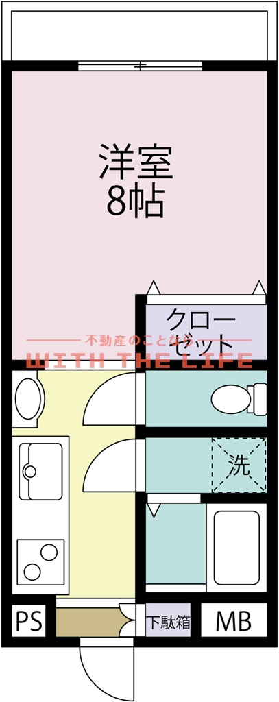 第3コーポ江頭【キャッシュバック対象物件】の間取り
