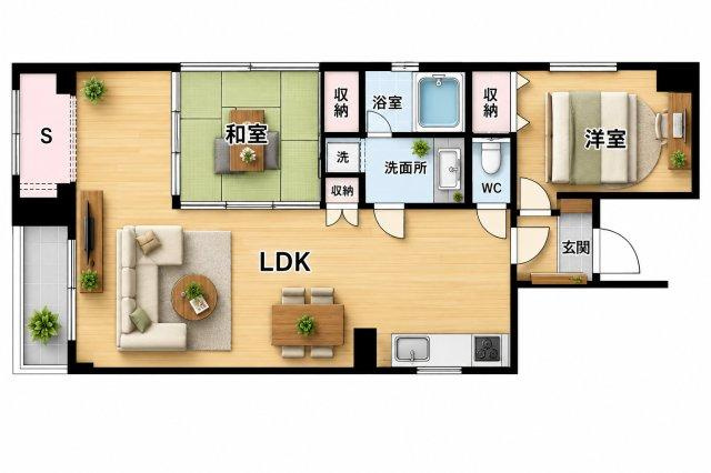 アドバンス新検見川の間取り|お電話でのご予約がスムーズです！
