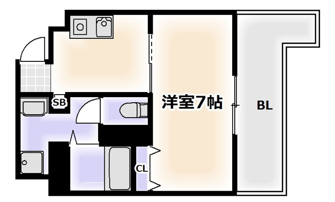 【間取り】 | miyo87天下茶屋