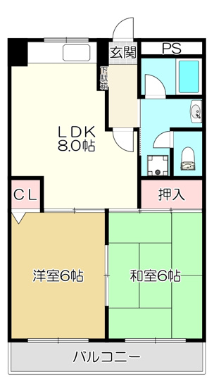 【間取り】 | 静和ハイツ