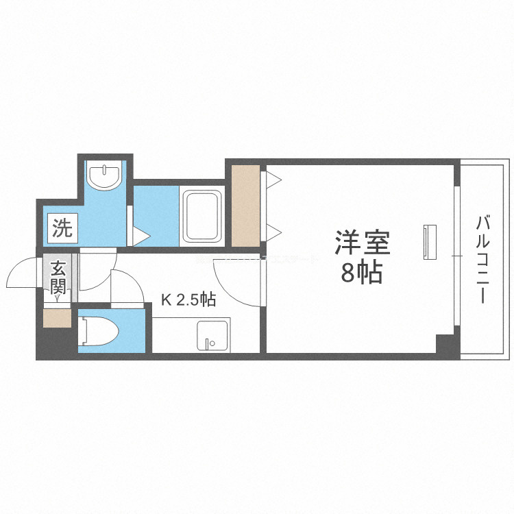 サンティールの間取り