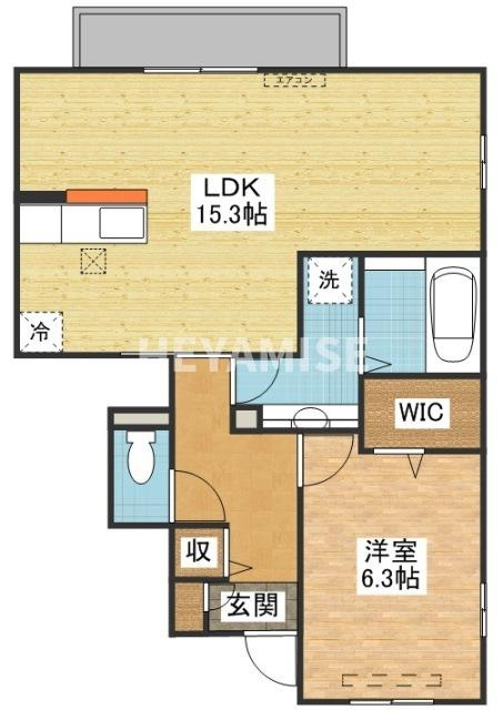 エスポワールの間取り