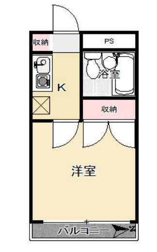 ビバリーハイツの間取り