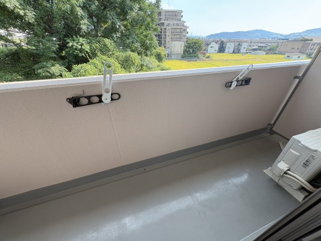 バンブーヒルズのバルコニー