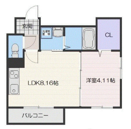 Lumiereの間取り