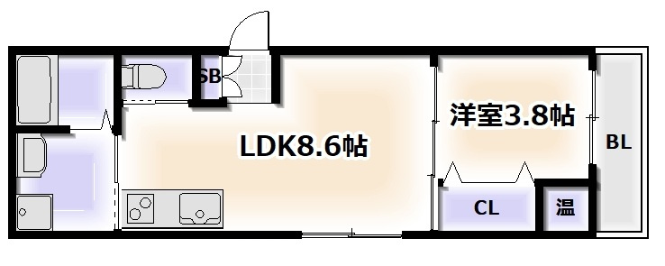 GRANDIRあびこの間取り