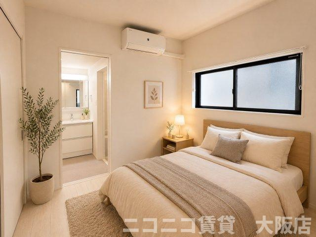 大阪市生野区林寺４丁目のアパートの内装|CG画像です。家具家電付きではありません