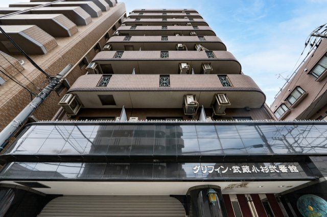 グリフィン・武蔵小杉弐番館の外観|来店不要で契約まで完結♪カード決済・LINE対応！