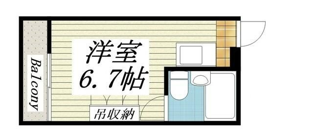 メゾン・ド・シャルテの間取り|間取りです。