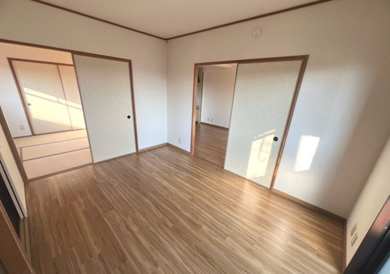 熊本市北区清水新地１丁目の賃貸マンションの内装|洋室
