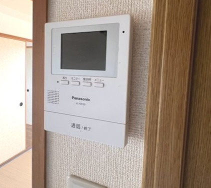 熊本市北区清水新地１丁目の賃貸マンションのセキュリティ