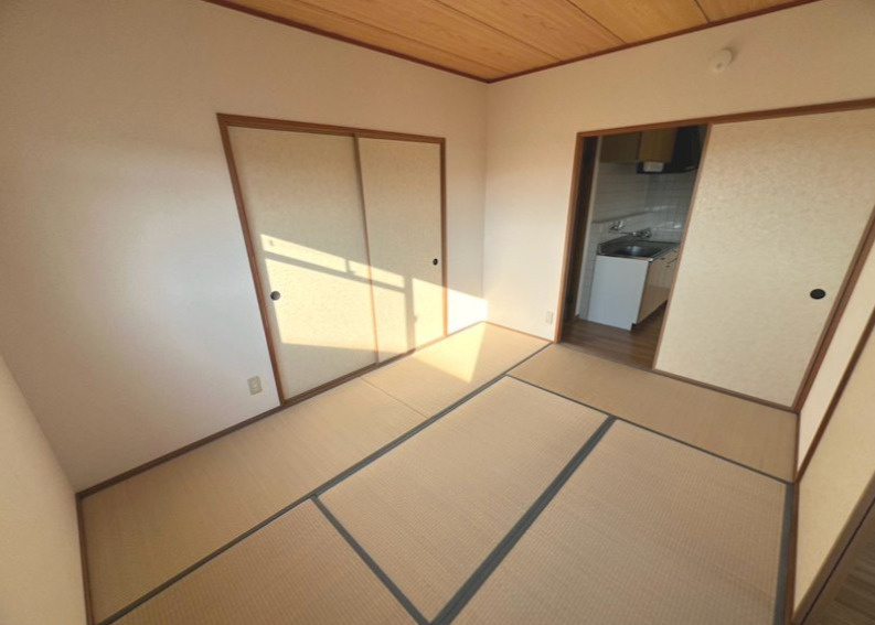 熊本市北区清水新地１丁目の賃貸マンションの設備|和室