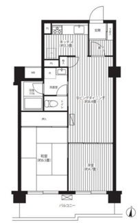 【間取り】 | パレッヂ新小岩