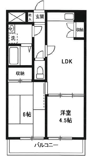 プレシアスムラタの間取り|間取りです。