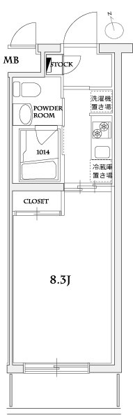 アソシエール高島平の間取り