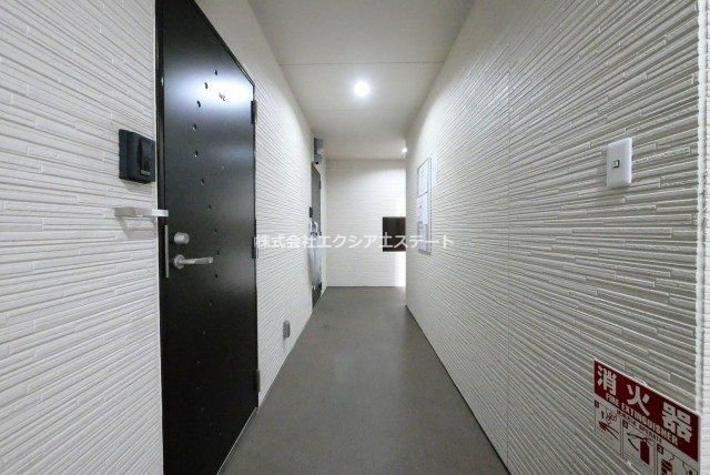 大阪市阿倍野区王子町２丁目のハイツのロビー