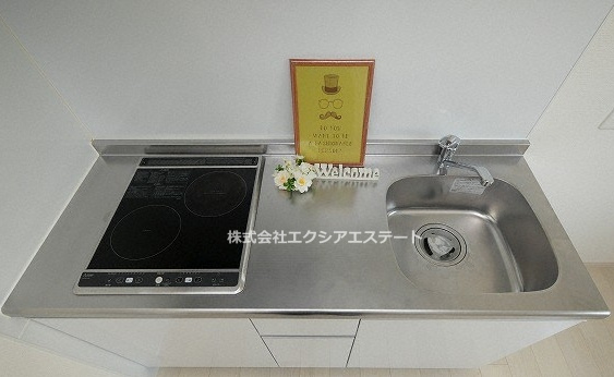 大阪市阿倍野区王子町２丁目のハイツのキッチン