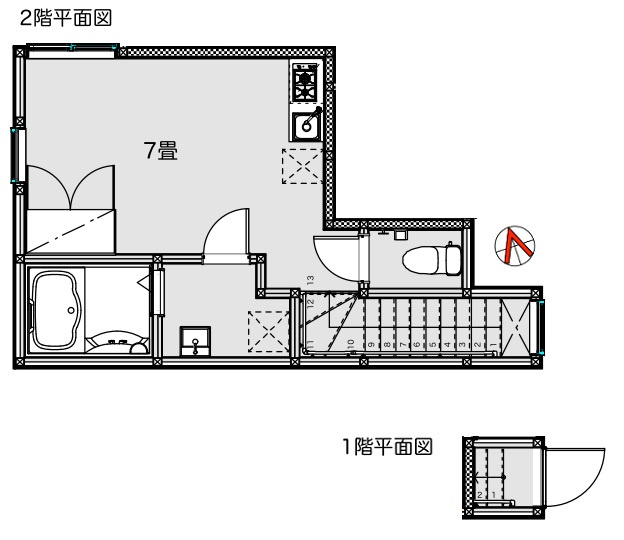 FAIR町屋の間取り