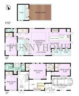【間取り】 | 世田谷区上北沢5丁目戸建て