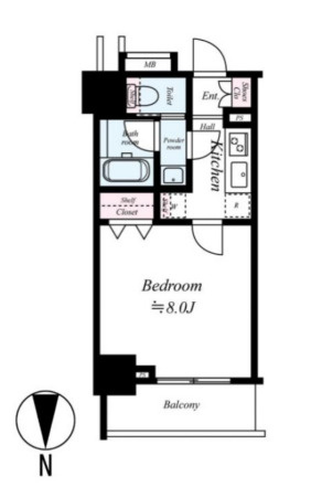 クレヴィスタ南千住の間取り