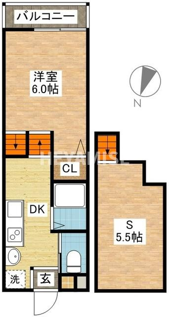 玉園UK　の間取り