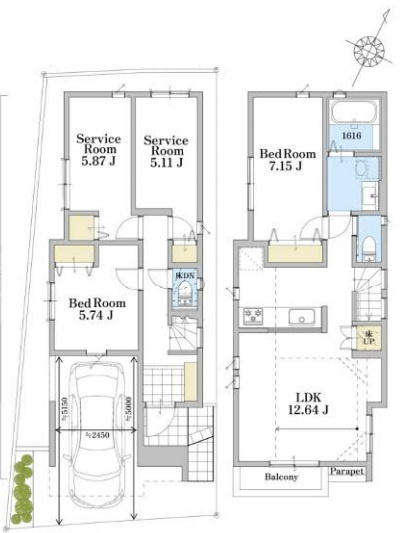 土手町1259②　新築一戸建て　01