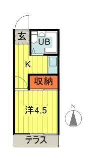 スターゲイツ弘明寺３号棟の間取り