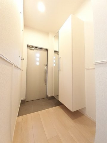 ランプ　タウンの玄関