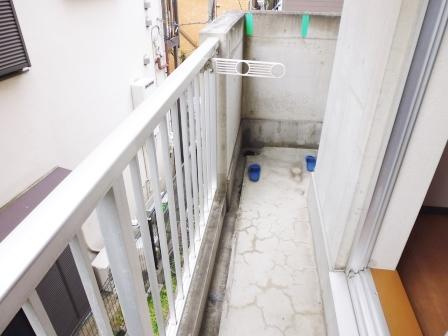 昭和ヒルズのバルコニー|※別部屋写真