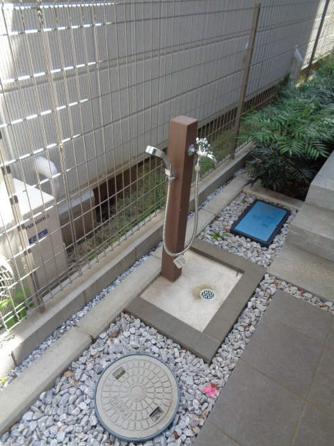 ラクスラス湘南辻堂のその他共用部分|ペット用足洗い場