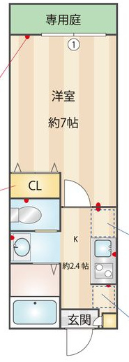 マリーナコート木更津の間取り