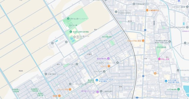★宇治市小倉町蓮池　第1期　新築一戸建ての地図