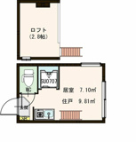 新宿区富久町のアパートの画像