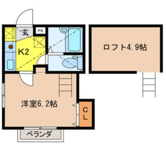 クレスト１の間取り