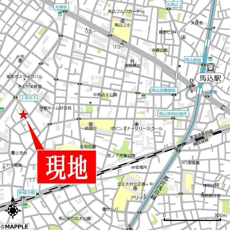 ココン　ヴェルデの地図