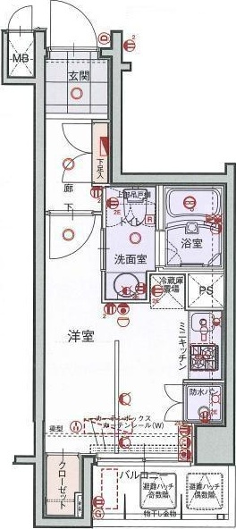 ＬＩＮＸＬＥＧＡＭＩの間取り