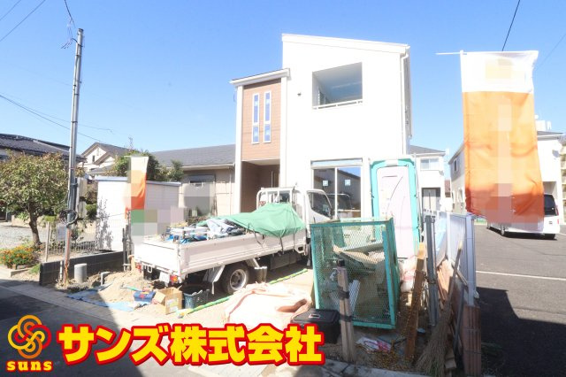 郡山市昭和1丁目第3　　　１号棟　　　小原田小学校、小原田中学区　の外観|南東側から見た駐車場を含む外観♪
